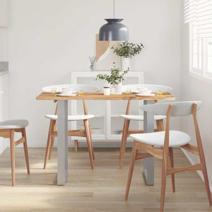 vidaXL Dining Table 118 x 58 x 76 cm Solid Acacia Wood