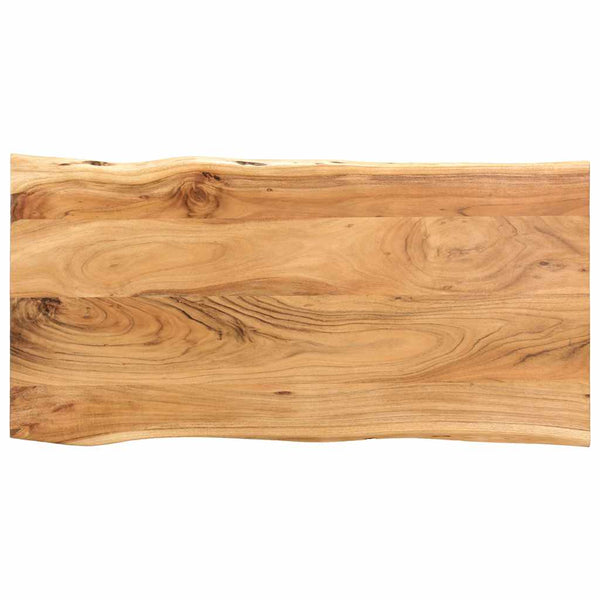 vidaXL Dining Table 118 x 58 x 76 cm Solid Acacia Wood