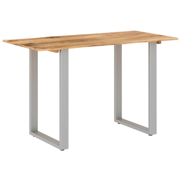 vidaXL Dining Table 118 x 58 x 76 cm Solid Acacia Wood