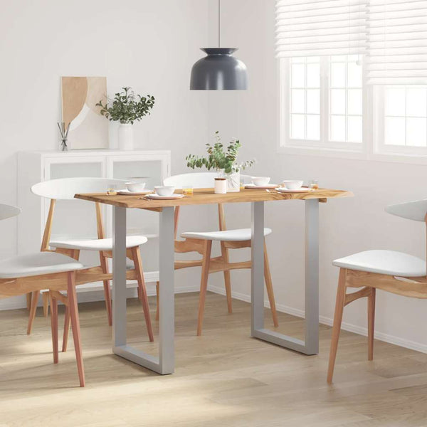 vidaXL Dining Table 118 x 58 x 76 cm Solid Acacia Wood