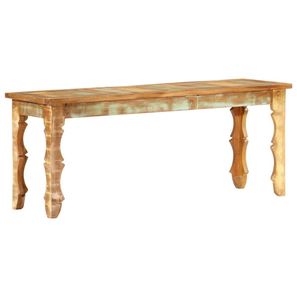 vidaXL Bench 110x35x45 cm Solid Reclaimed Wood