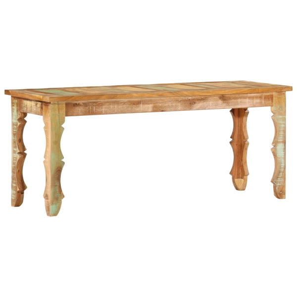 vidaXL Bench 110x35x45 cm Solid Reclaimed Wood