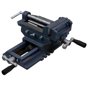 vidaXL Cross-Slide Vise Hand-Operated 127 mm