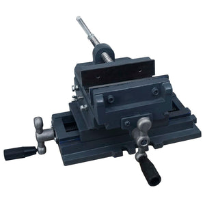 vidaXL Cross-Slide Vise Hand-Operated 127 mm
