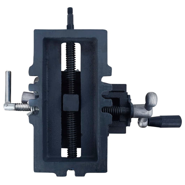 vidaXL Cross-Slide Vise Hand-Operated 127 mm