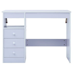 vidaXL Tiltable Kids Desk White