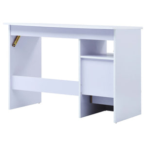 vidaXL Tiltable Kids Desk White