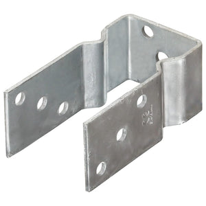 vidaXL Post Anchors 12 pcs Silver 7x6x15 cm Galvanized Steel