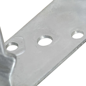 vidaXL Post Anchors 12 pcs Silver 7x6x15 cm Galvanized Steel