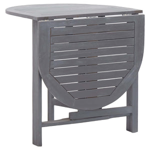 vidaXL 5-Piece Outdoor Dining Set Solid Acacia Wood Grey