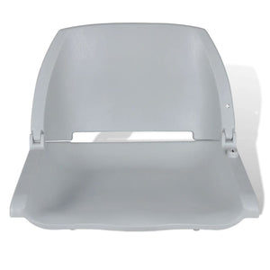 vidaXL Boat Seats 2 pcs. Folding Backrest without Cushion 41x51x48 cm