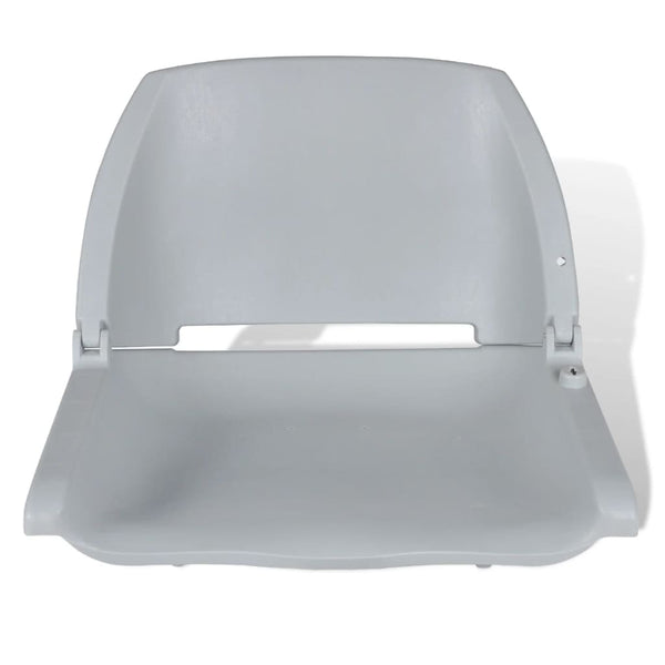 vidaXL Boat Seats 2 pcs. Folding Backrest without Cushion 41x51x48 cm