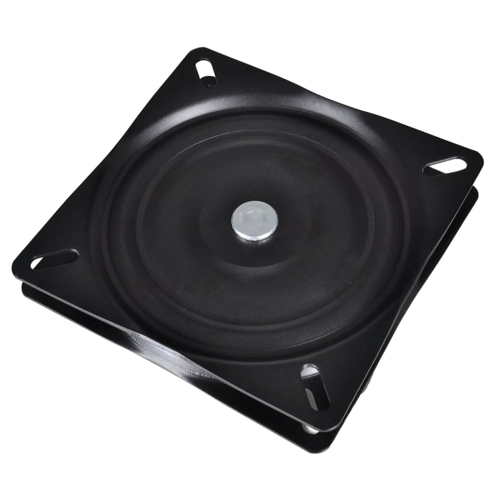 vidaXL Boat Seat Swivel Plates 2 pcs Standard 160x160x2.5 mm