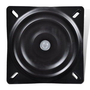 vidaXL Boat Seat Swivel Plates 2 pcs Standard 160x160x2.5 mm