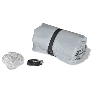 vidaXL Boat Covers 2 pcs. Grey Length 519-580 cm Width 294 cm