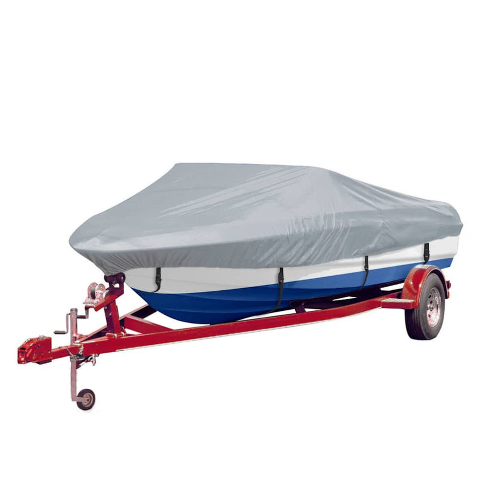 vidaXL Boat Covers 2 pcs. Grey Length 610-671 cm Width 254 cm