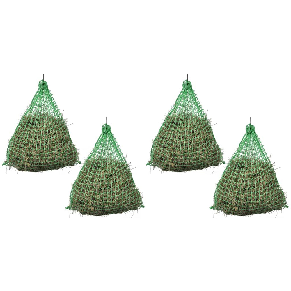 vidaXL Hay Nets 4 pcs. Round 1x1 m PP