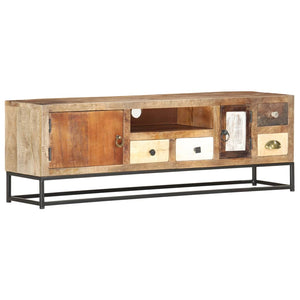 vidaXL TV Cabinet 120x30x40 cm Solid Reclaimed Wood