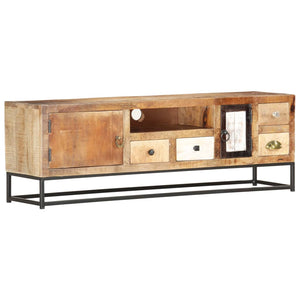 vidaXL TV Cabinet 120x30x40 cm Solid Reclaimed Wood