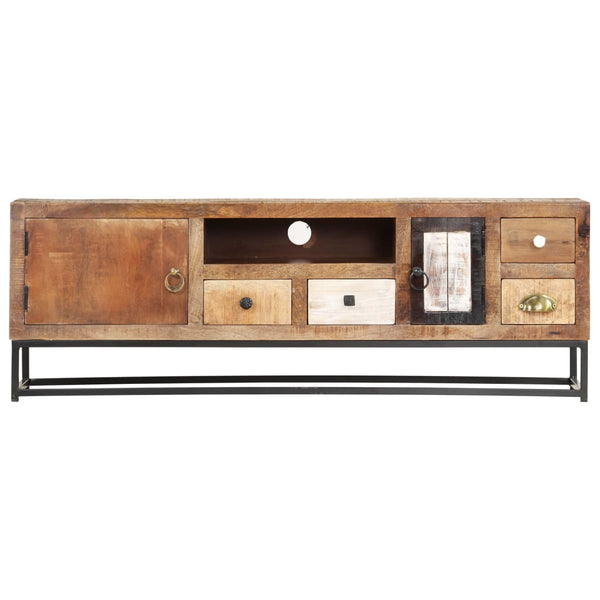 vidaXL TV Cabinet 120x30x40 cm Solid Reclaimed Wood