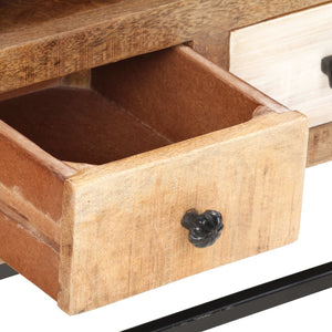 vidaXL TV Cabinet 120x30x40 cm Solid Reclaimed Wood
