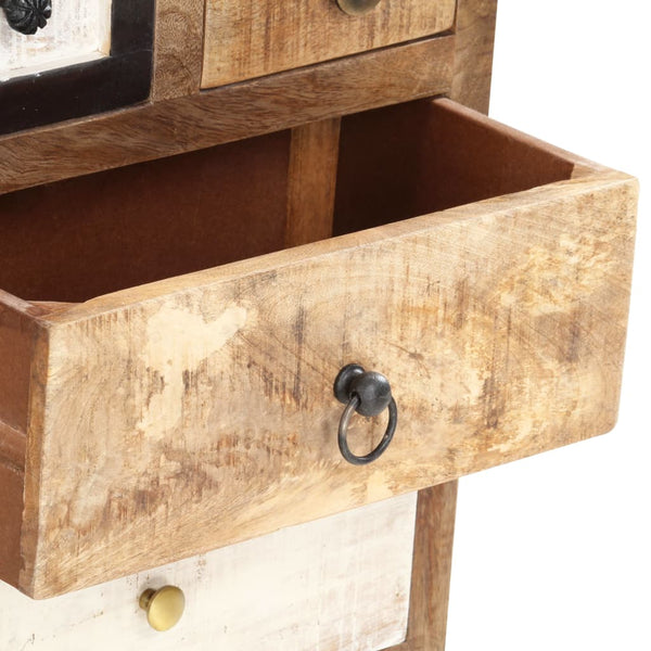 vidaXL Highboard with Drawers 45x30x105 cm Solid Reclaimed Wood