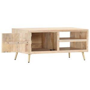 vidaXL Coffee Table 90x45x40 cm Solid Mango Wood