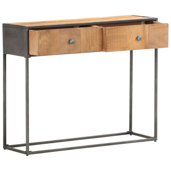 vidaXL Console Table 90 x 30 x 75 cm Solid Reclaimed Wood