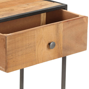 vidaXL Console Table 90 x 30 x 75 cm Solid Reclaimed Wood