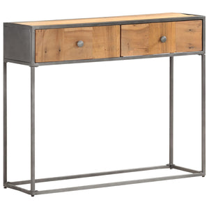 vidaXL Console Table 90 x 30 x 75 cm Solid Reclaimed Wood