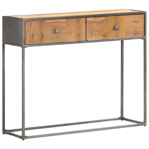 vidaXL Console Table 90 x 30 x 75 cm Solid Reclaimed Wood