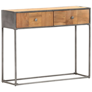 vidaXL Console Table 90 x 30 x 75 cm Solid Reclaimed Wood