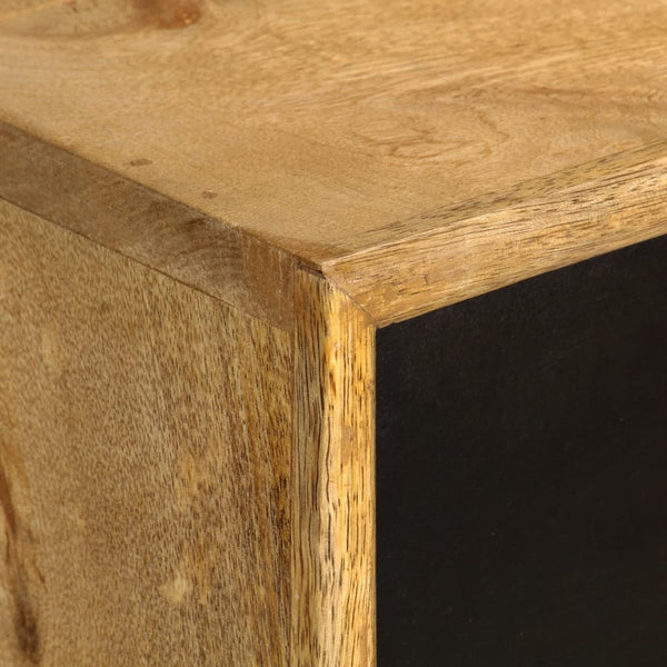 vidaXL Desk with Drawers 130 x 50 x 80 cm Solid Mango Wood