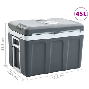 vidaXL Thermoelectric Cooler 40 L 12V 230V E