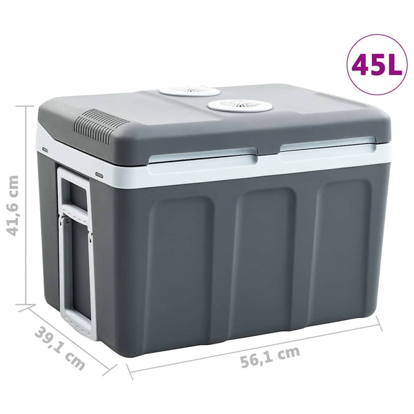 vidaXL Thermoelectric Cooler 40 L 12V 230V E