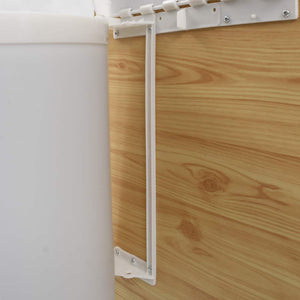 vidaXL Built-in Kitchen Bin Plastic 8 L