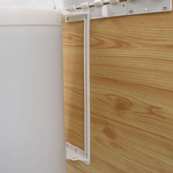 vidaXL Built-in Kitchen Bin Plastic 8 L