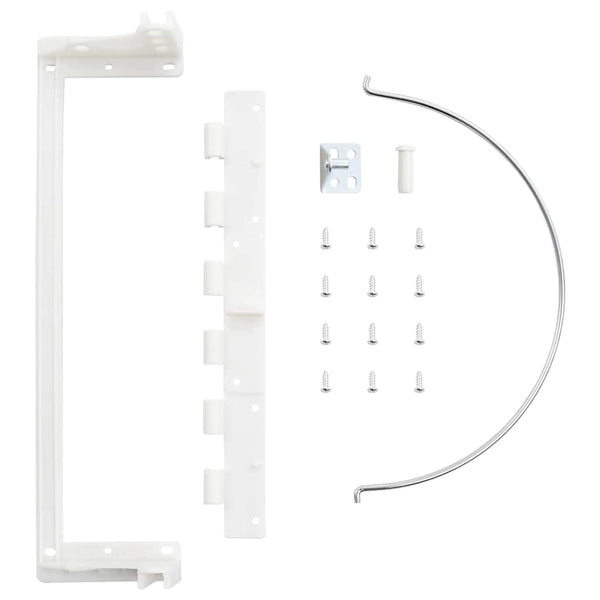 vidaXL Built-in Kitchen Bin Plastic 8 L