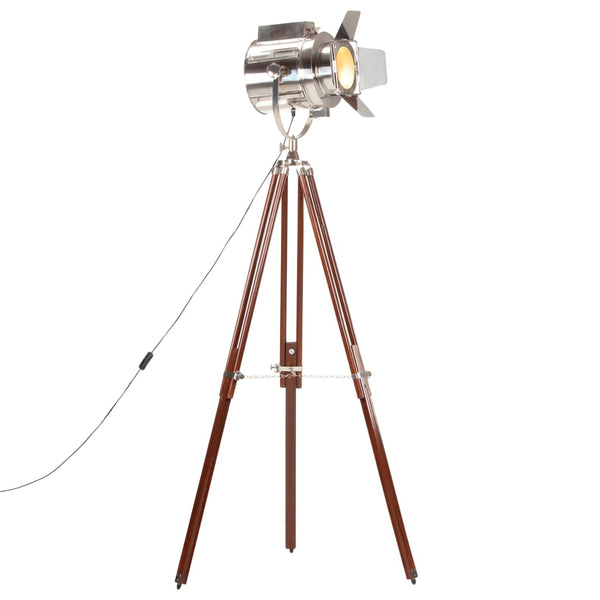vidaXL Tripod Floor Lamp Solid Mango Wood 180 cm