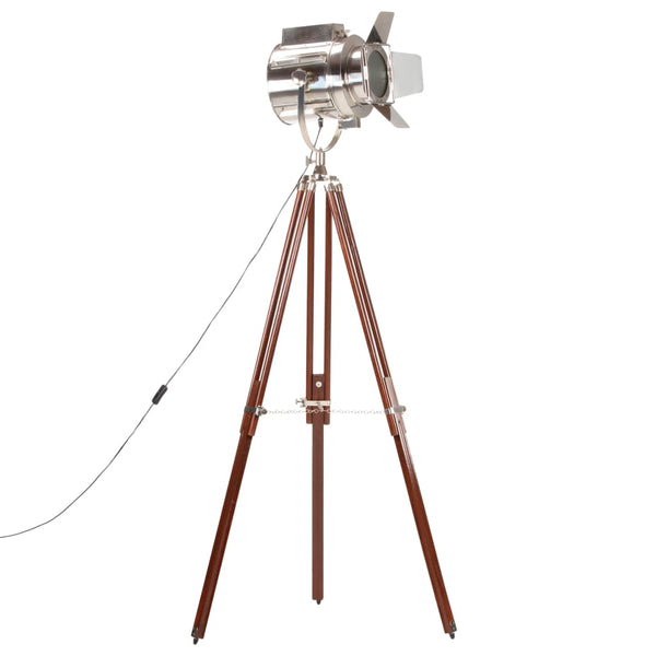vidaXL Tripod Floor Lamp Solid Mango Wood 180 cm