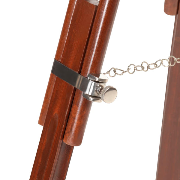 vidaXL Tripod Floor Lamp Solid Mango Wood 180 cm