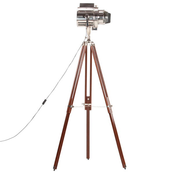 vidaXL Tripod Floor Lamp Solid Mango Wood 180 cm