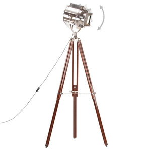 vidaXL Tripod Floor Lamp Solid Mango Wood 180 cm