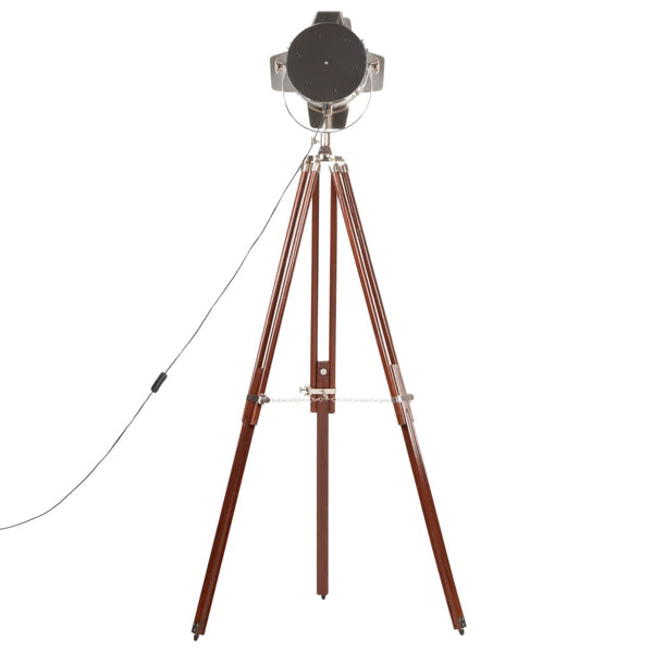 vidaXL Tripod Floor Lamp Solid Mango Wood 180 cm