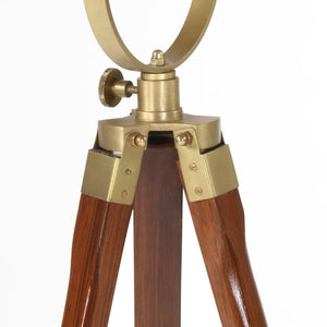 vidaXL Tripod Floor Lamp Solid Mango Wood 97 cm