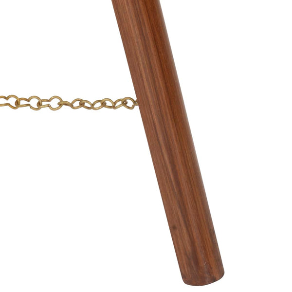 vidaXL Tripod Floor Lamp Solid Mango Wood 97 cm