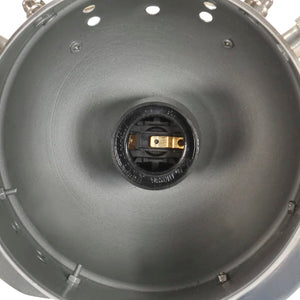 vidaXL Tripod Floor Lamp Black Solid Mango Wood 97 cm