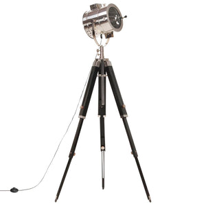 vidaXL Tripod Floor Lamp Solid Mango Wood 165 cm
