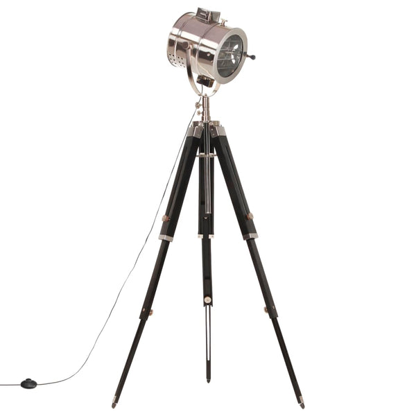 vidaXL Tripod Floor Lamp Solid Mango Wood 165 cm