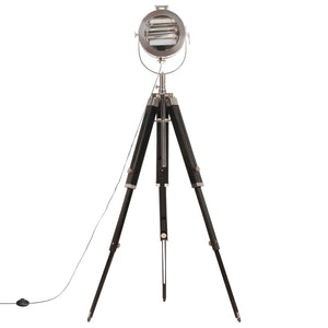 vidaXL Tripod Floor Lamp Solid Mango Wood 165 cm